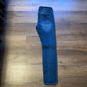 Silver skinny jeans. W:29 L:29